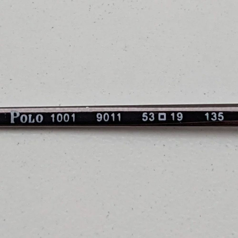 🕶️Ralph Lauren Polo 1001 9011 Eyeglasses 53/19 135 /KAG843🕶️​